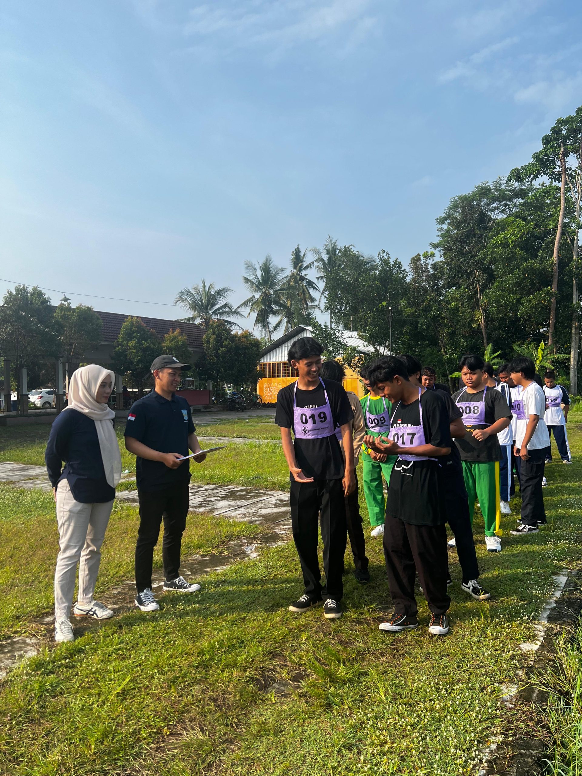 Cek Kebugaran Siswa SMK Muhammadiyah Minggir Bersama Puskesmas Minggir